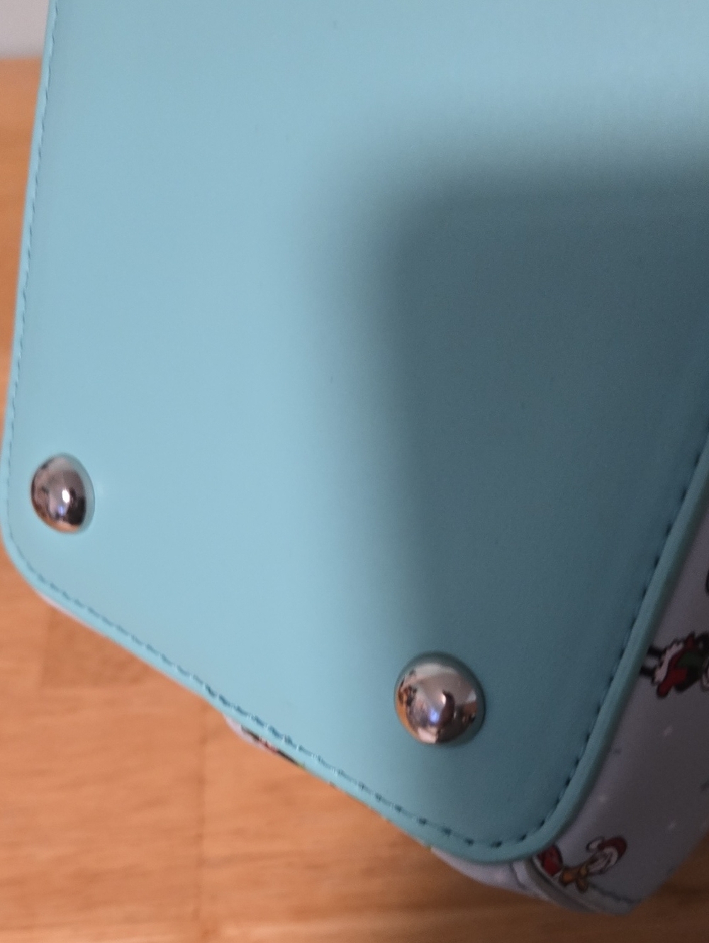 Disney Holiday 2022 Faux Leather NWTs Loungefly Crossbody. (#95) - Picture 5 of 8